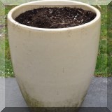 L05. Pottery flower pots. 17”h x 14”w - $48 each